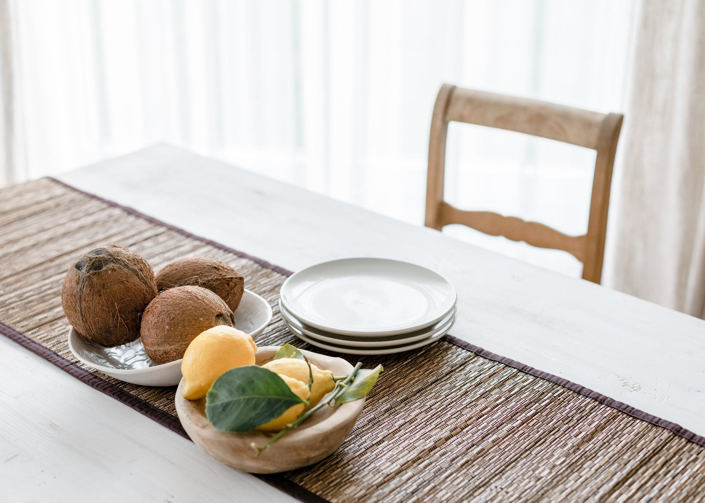 Table Runner-Coconut