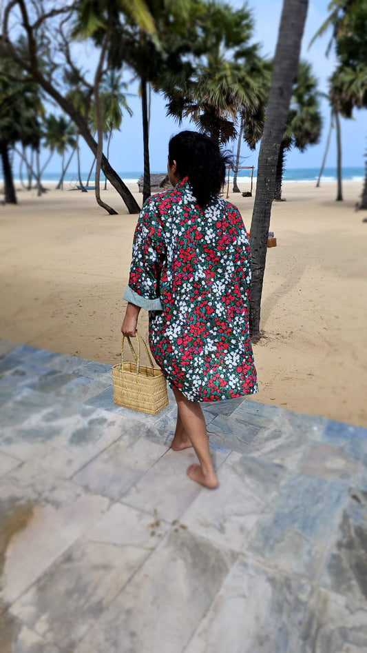 Kimono Bali Mood | Sustainable Cotton Robe