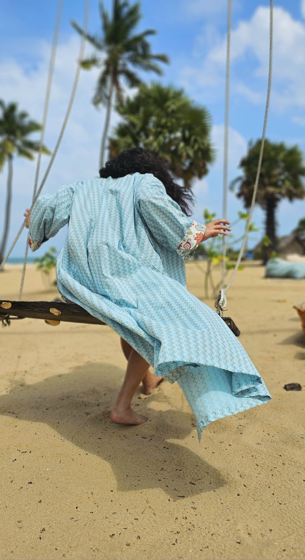 Kimono Linen Wave