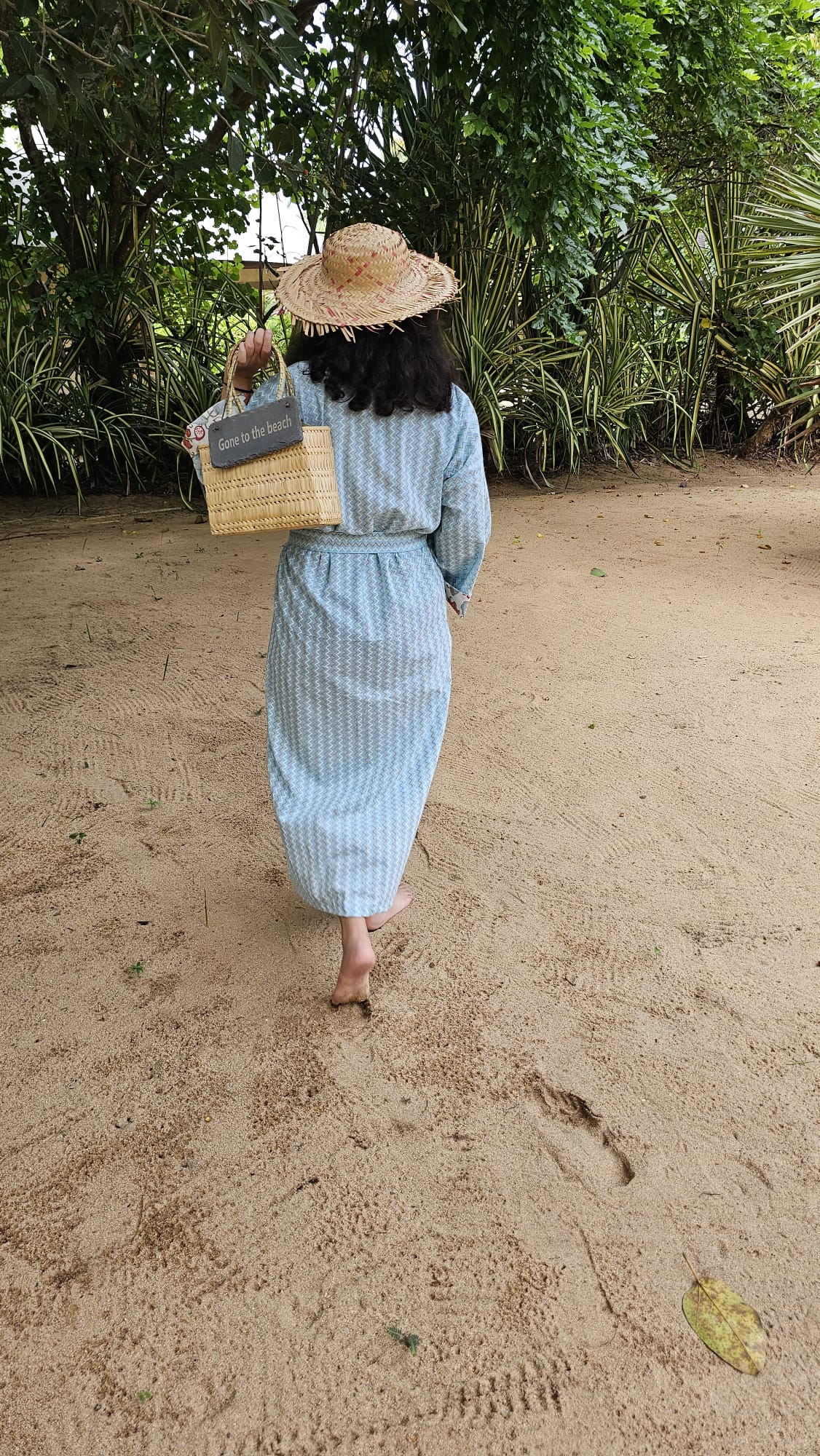 Kimono Linen Wave