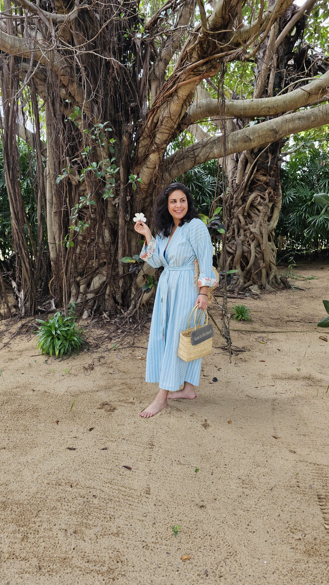 Kimono Linen Wave