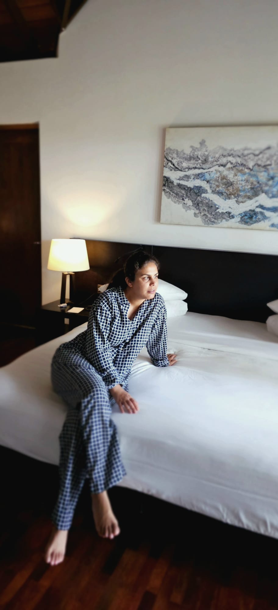 Ensemble pyjama bleu D