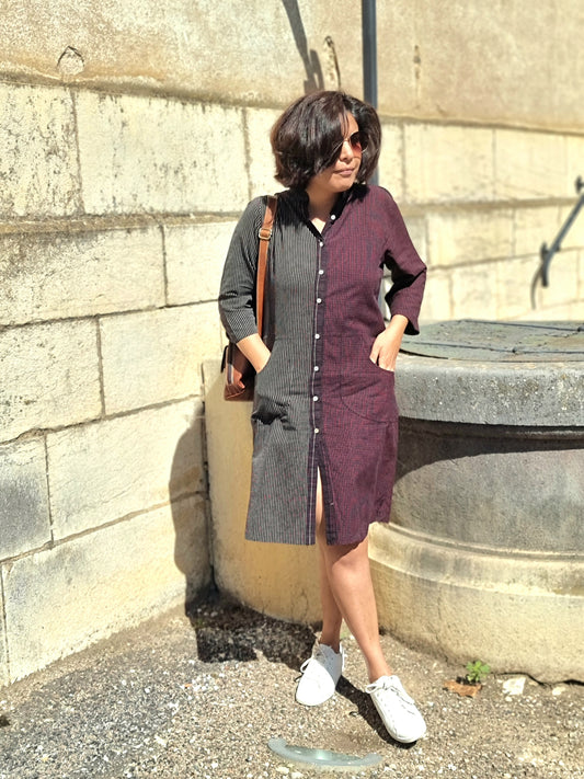 Helen Shirt Dress | Versatile Cotton Comfort