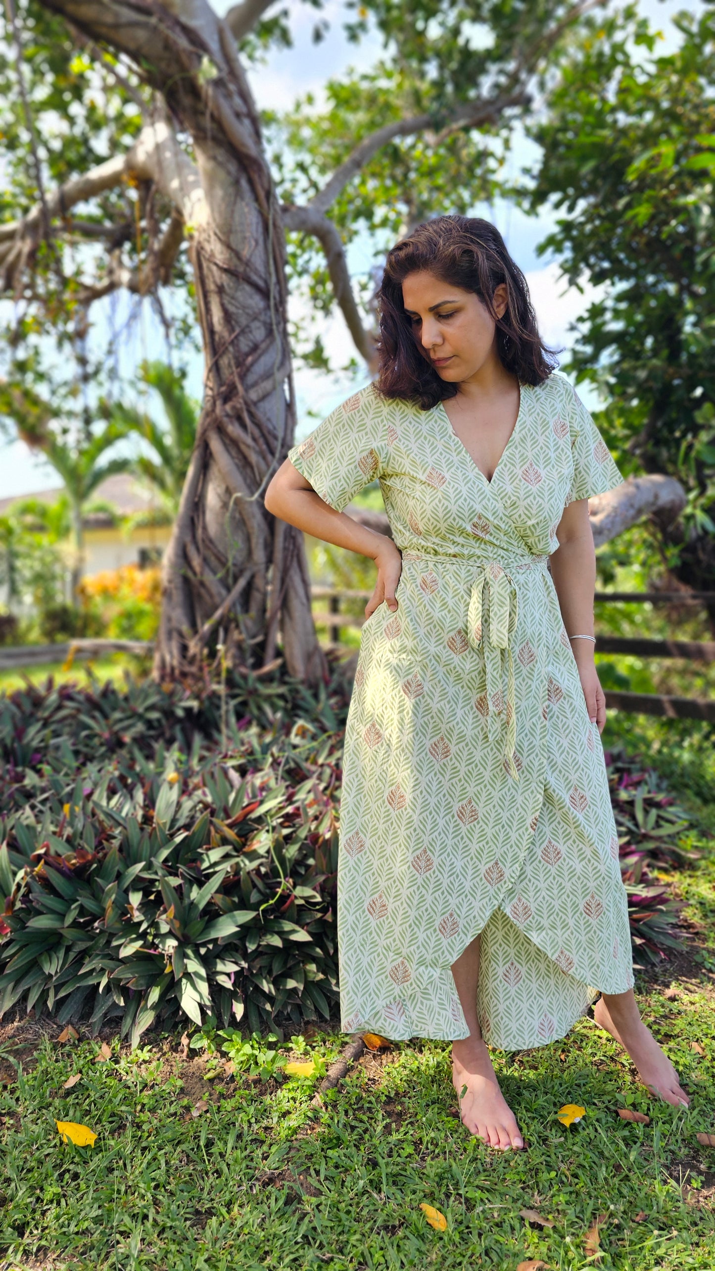 Hara Wrap Dress