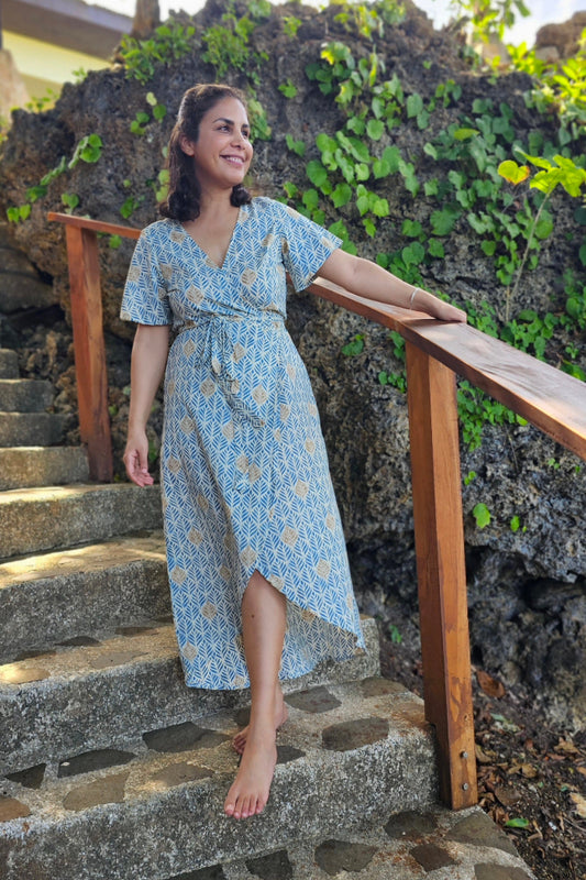 Neela Wrap Dress