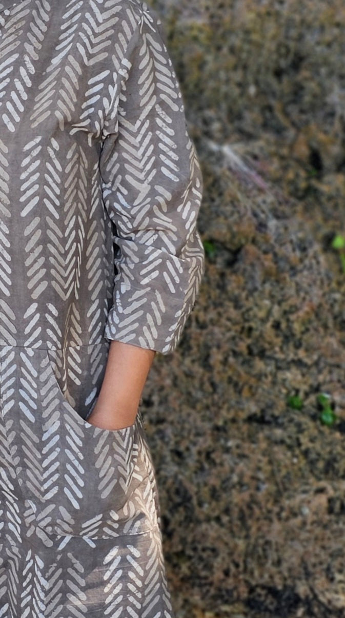 Helen Batik Shirtdress
