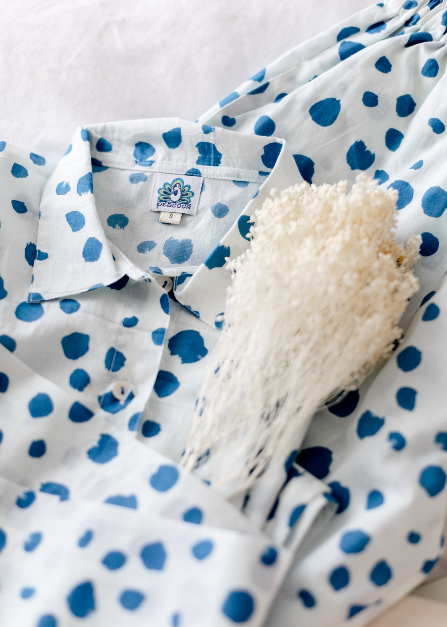 Blue Bubble PJ Set