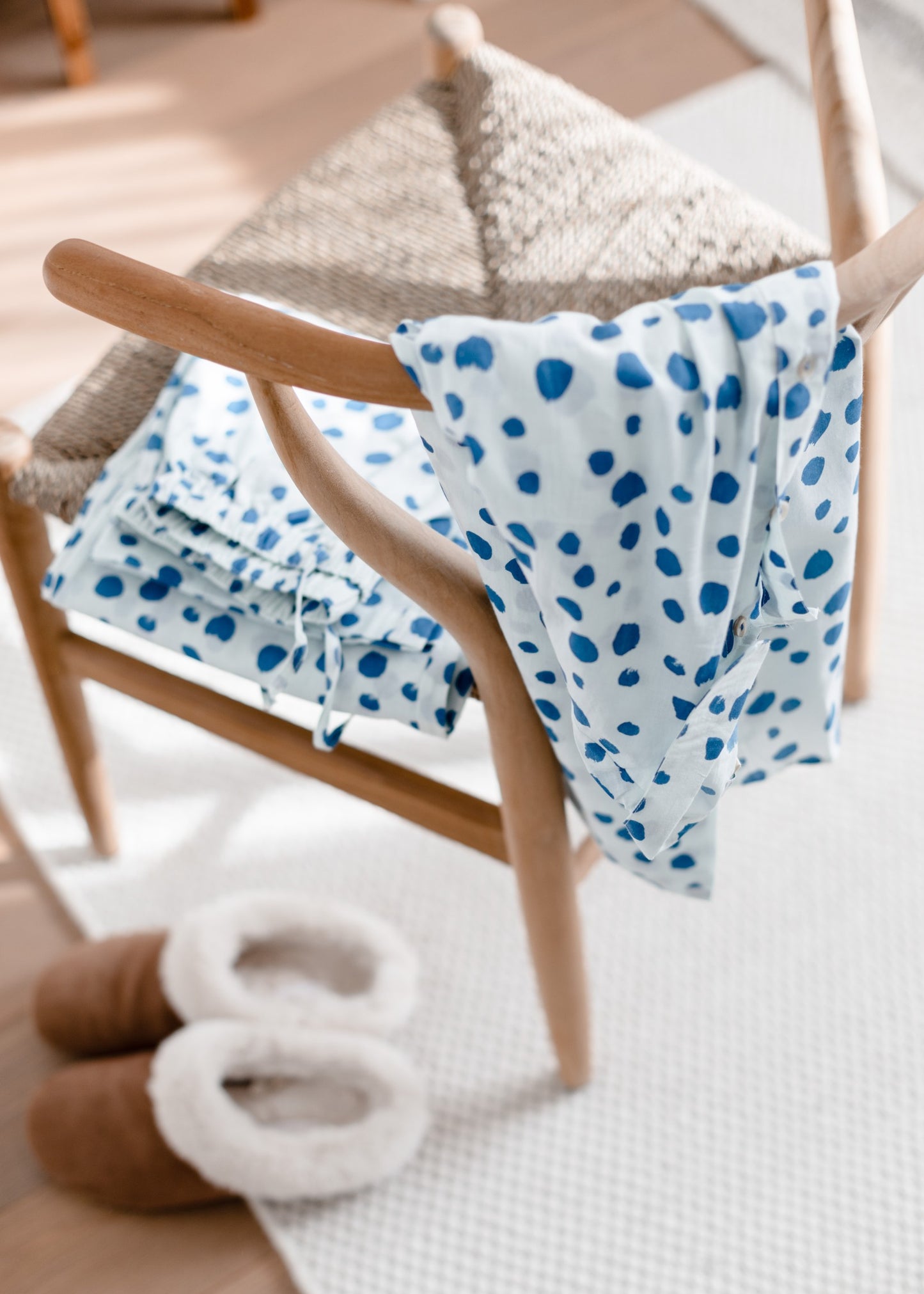 Blue Bubble PJ Set