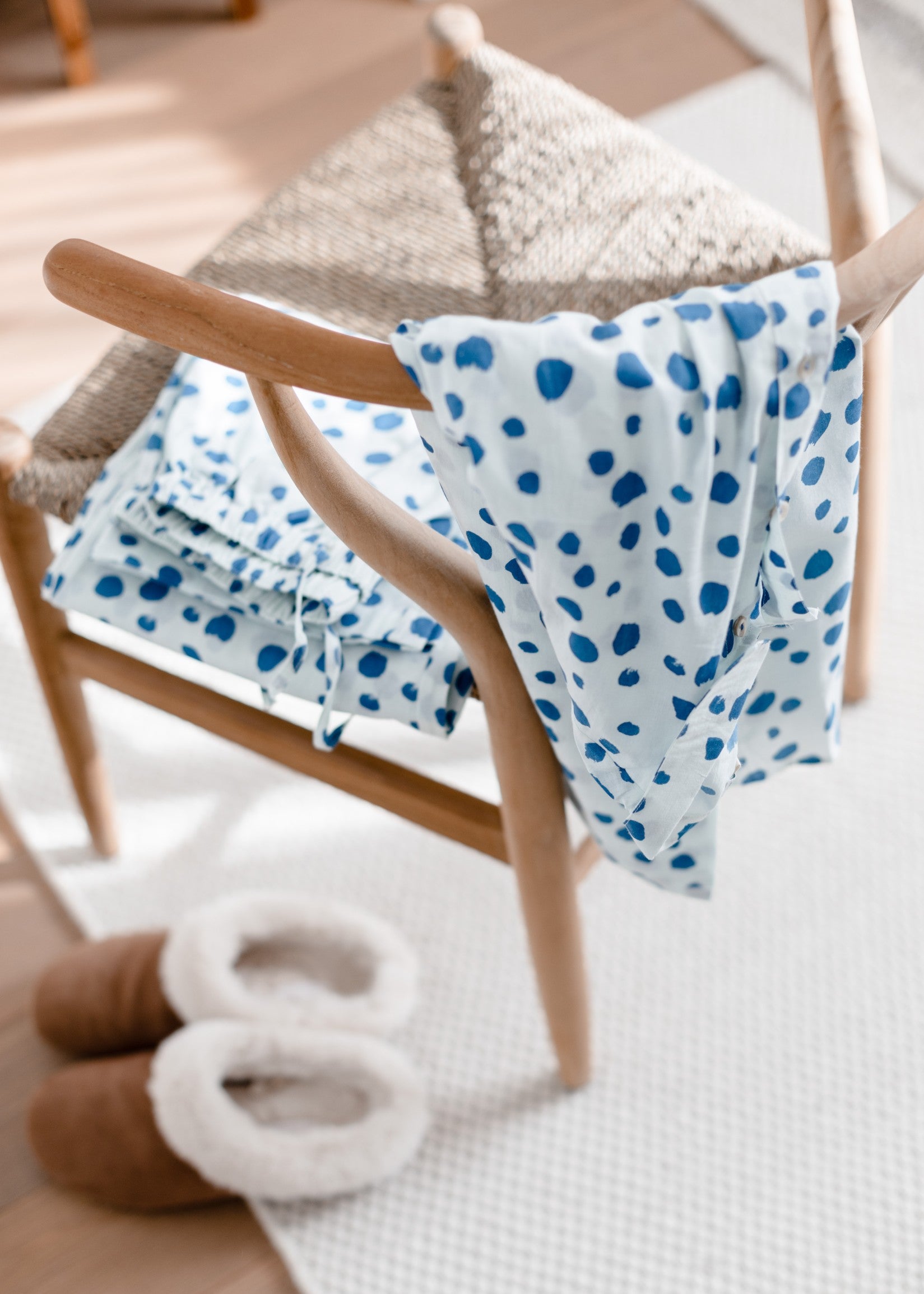 Blue Bubble PJ Set