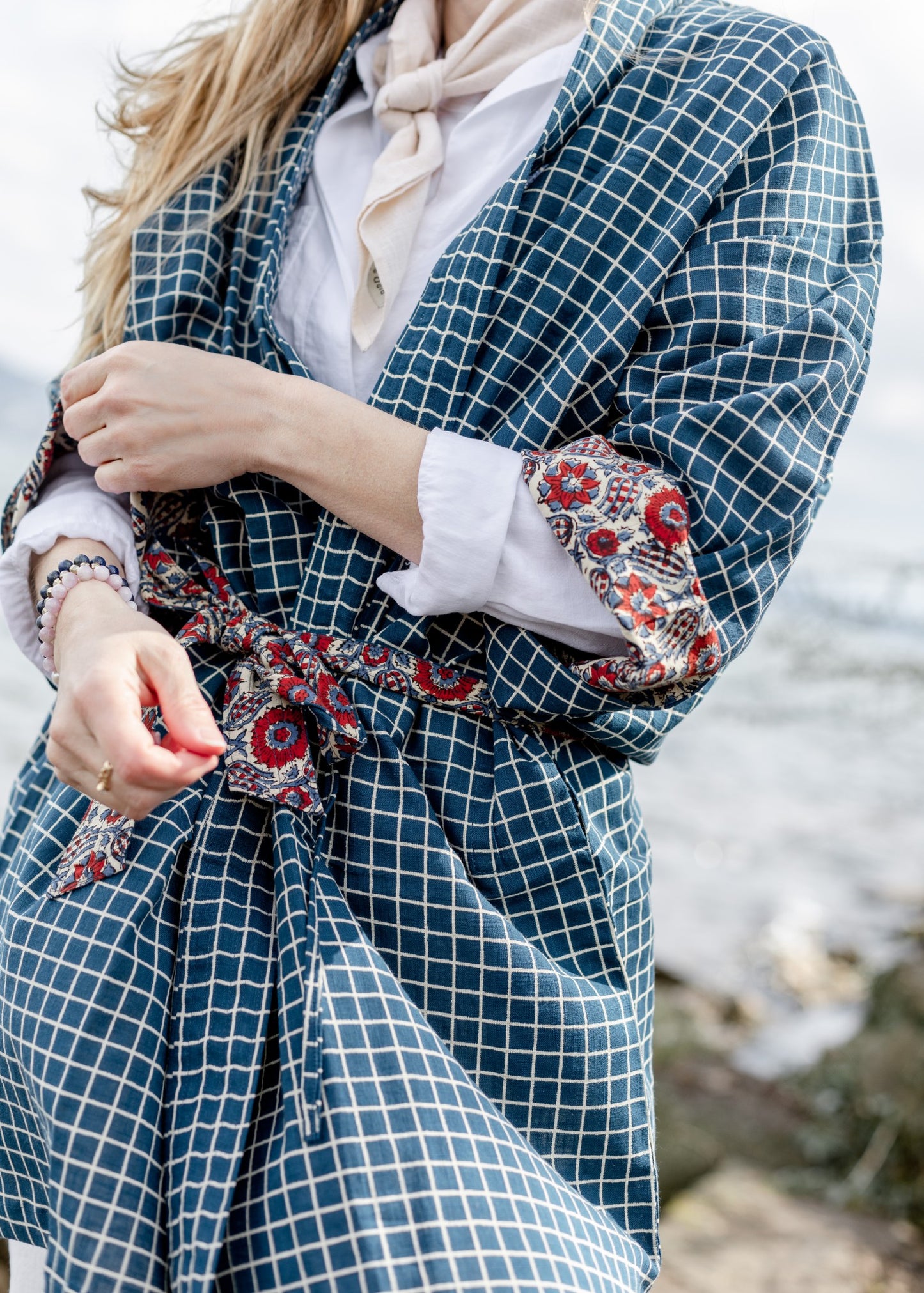 Blue Dimension Robe
