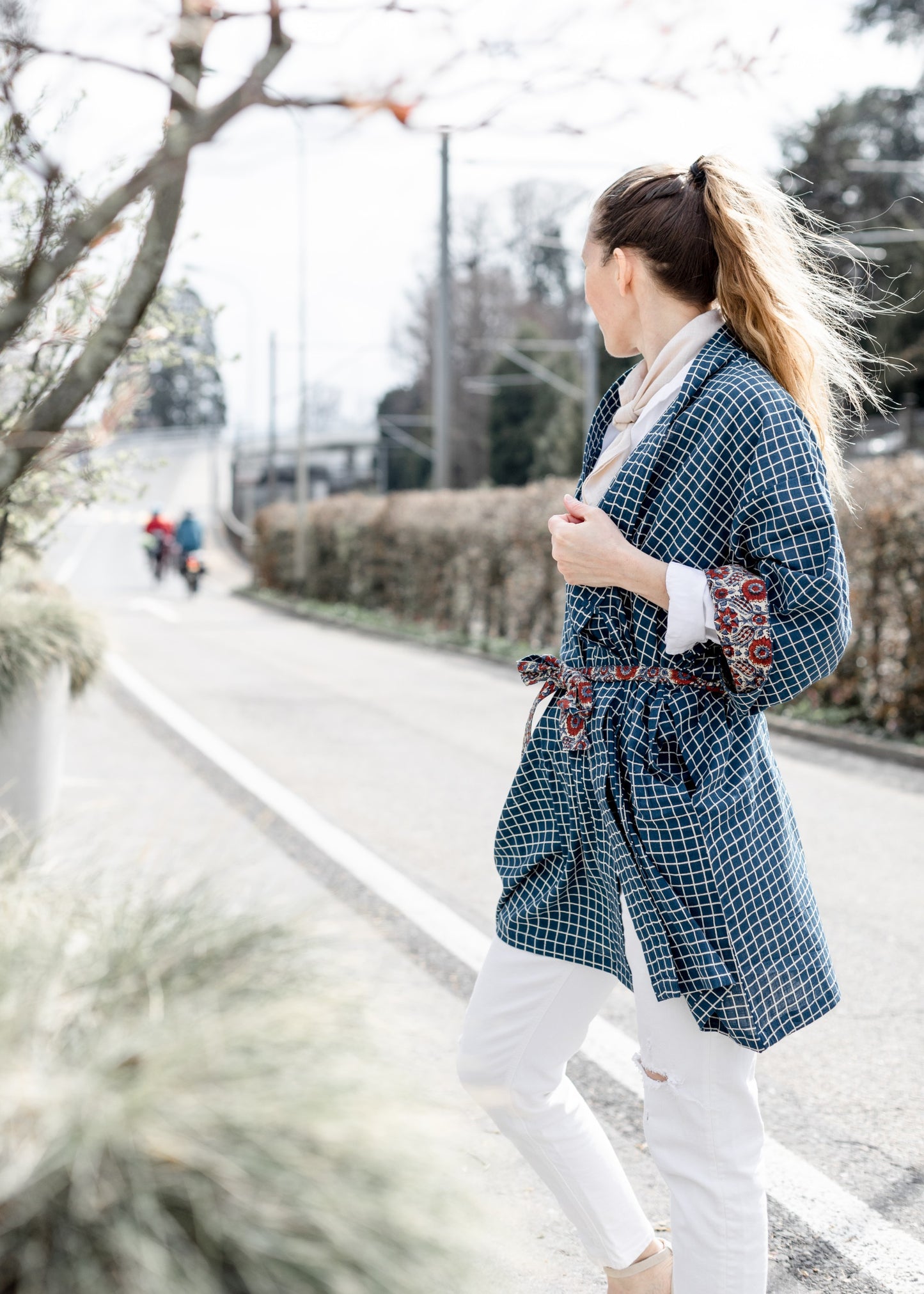 Blue Dimension Robe