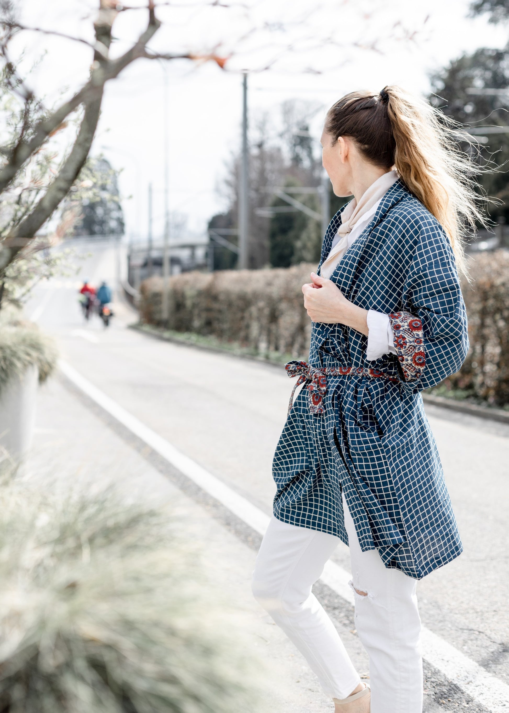 Blue Dimension Robe