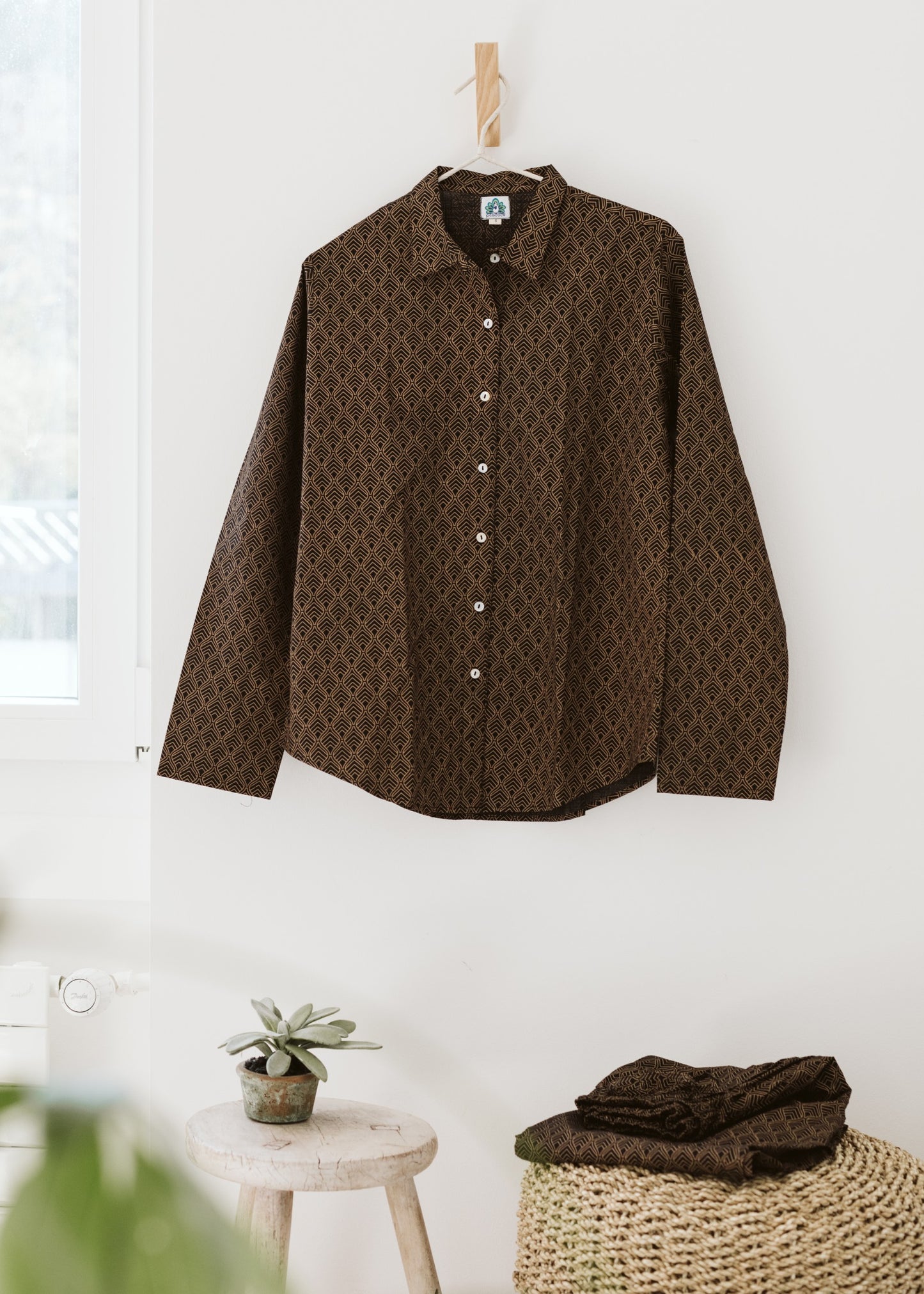 Dark Wood Pyjama: Comfy Chic Set