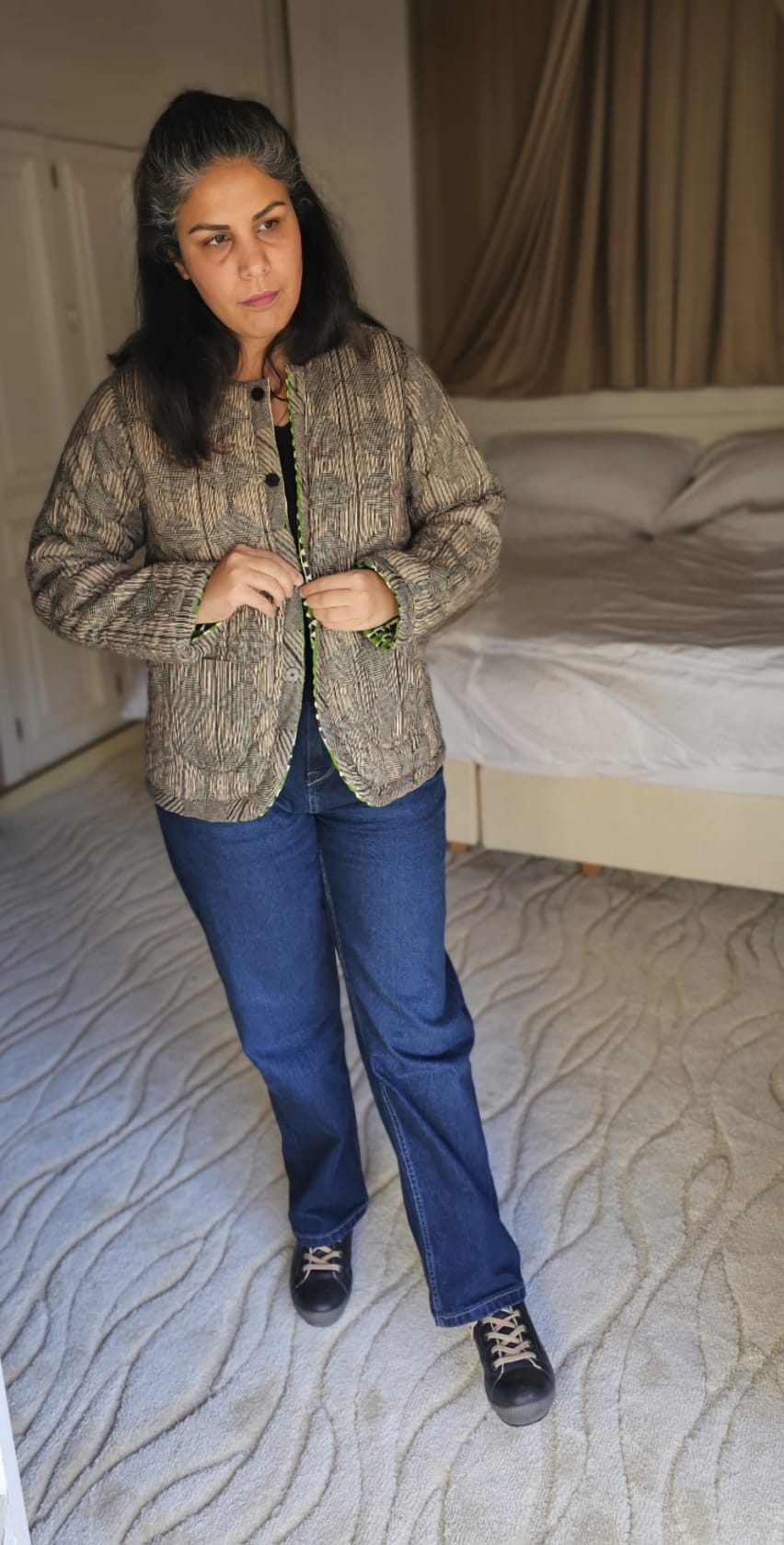 Greenfields Jacket | Reversible Quilted Design