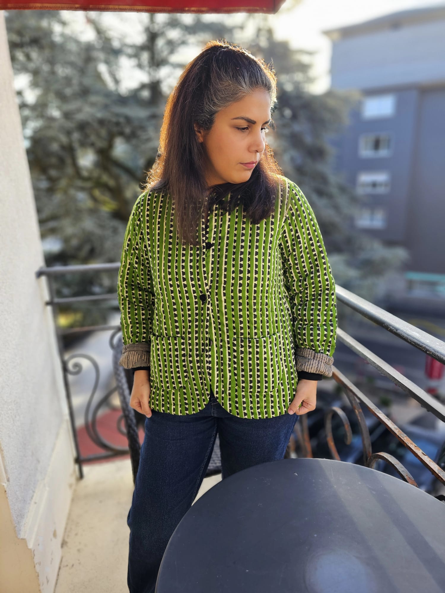 Greenfields Jacket | Reversible Quilted Design