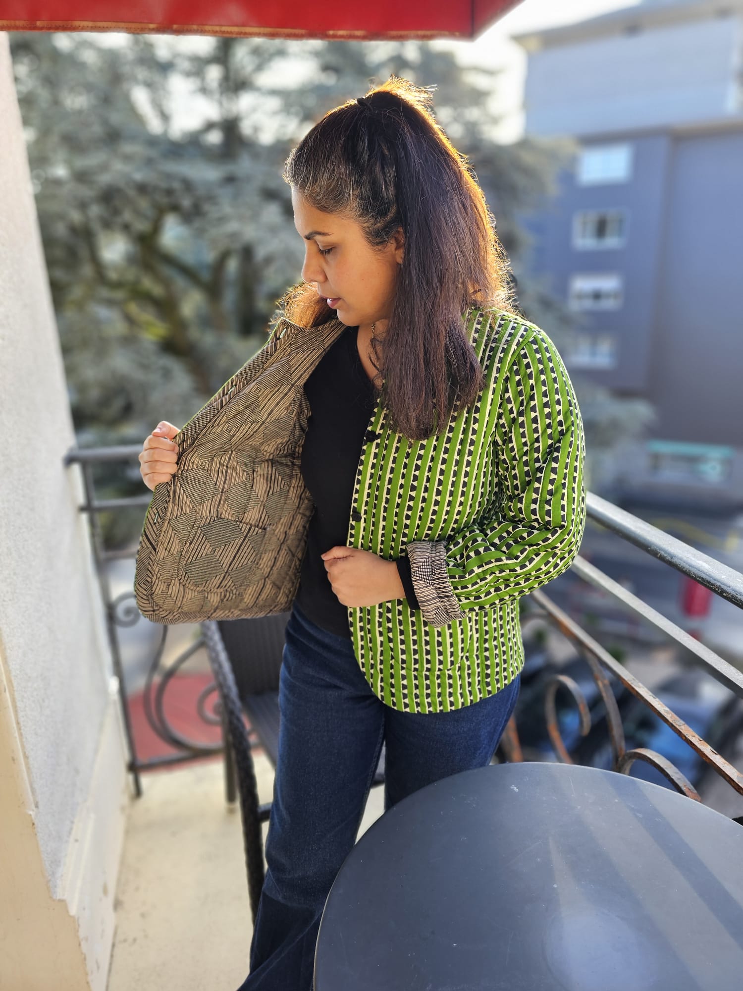 Greenfields Jacket | Reversible Quilted Design