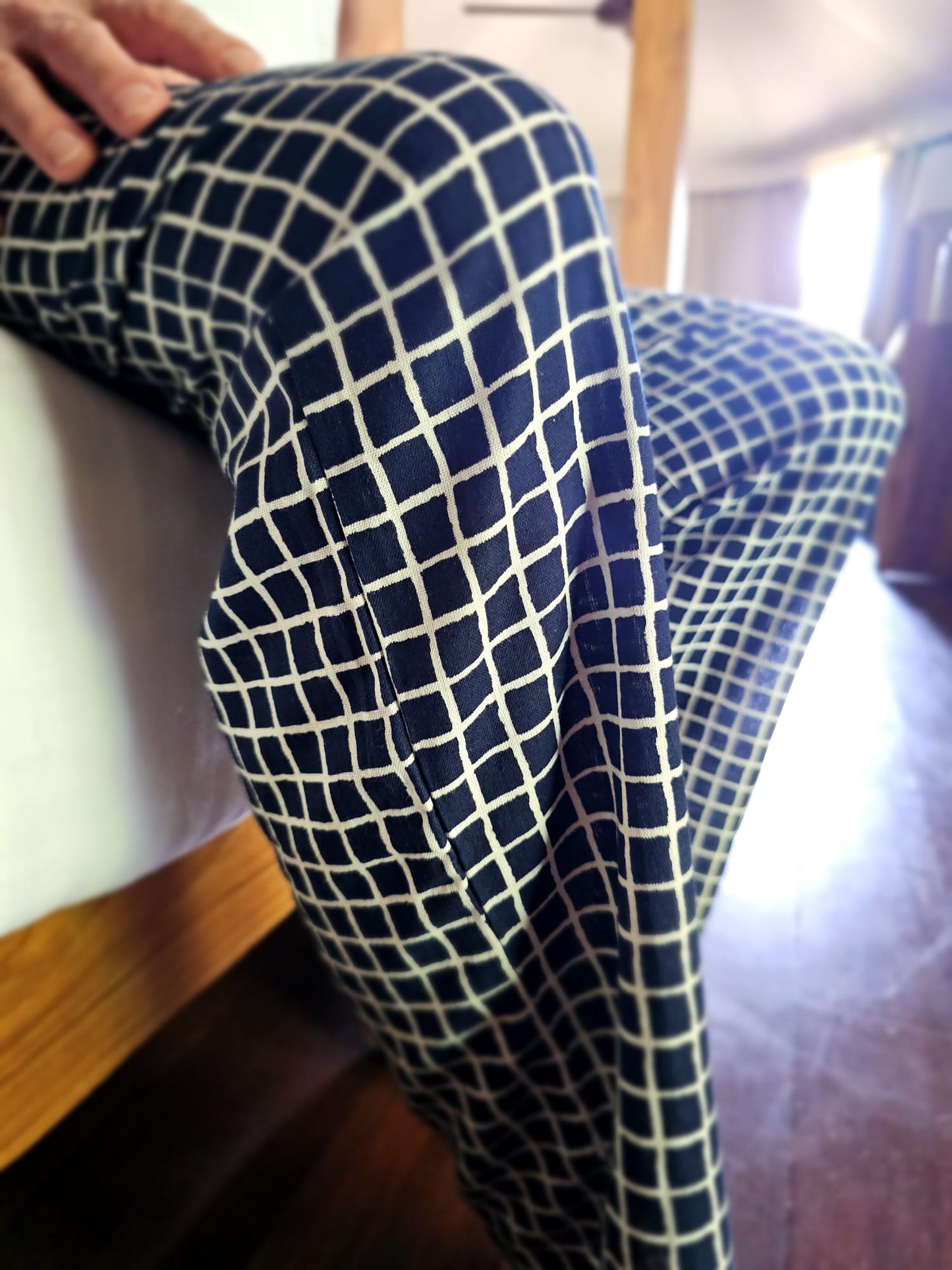 Blue D Pajama Set